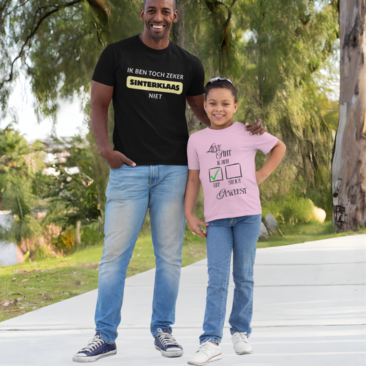 💖 T-shirt “Lieve Sint, ik ben lief geweest”