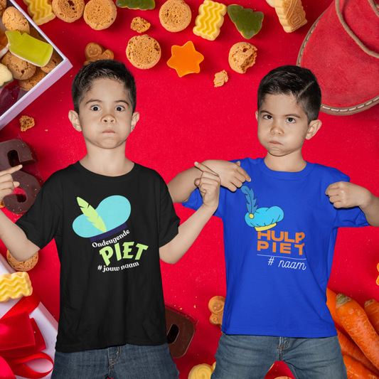 💙 T-shirt “Hulppiet” – met eigen naam!