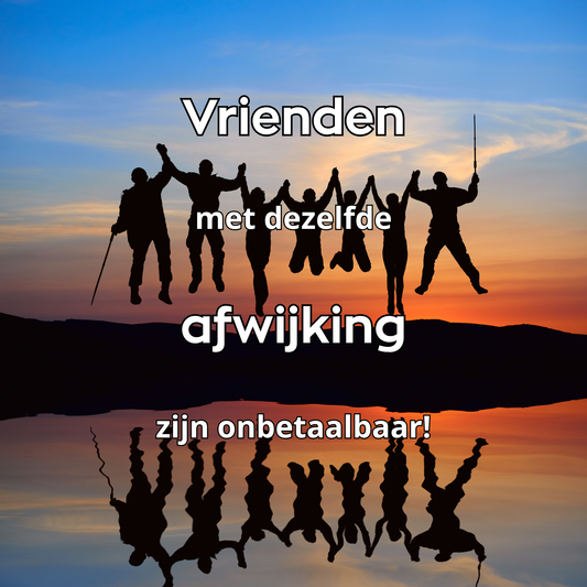 Tegeltje 15x15 cm Kadookuz Design (Afwijking vrienden)