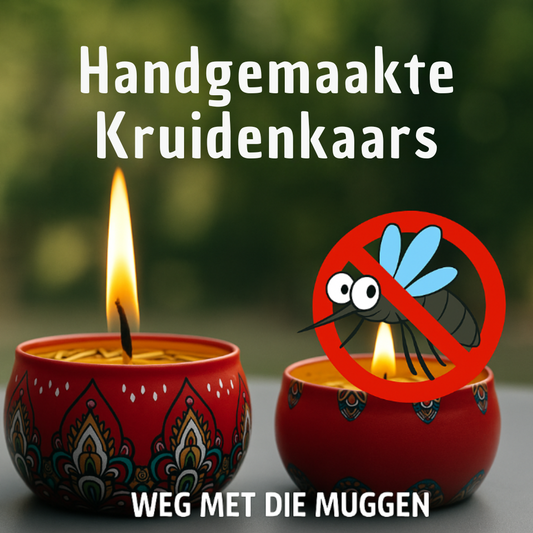 Handgemaakte Kruidenkaars