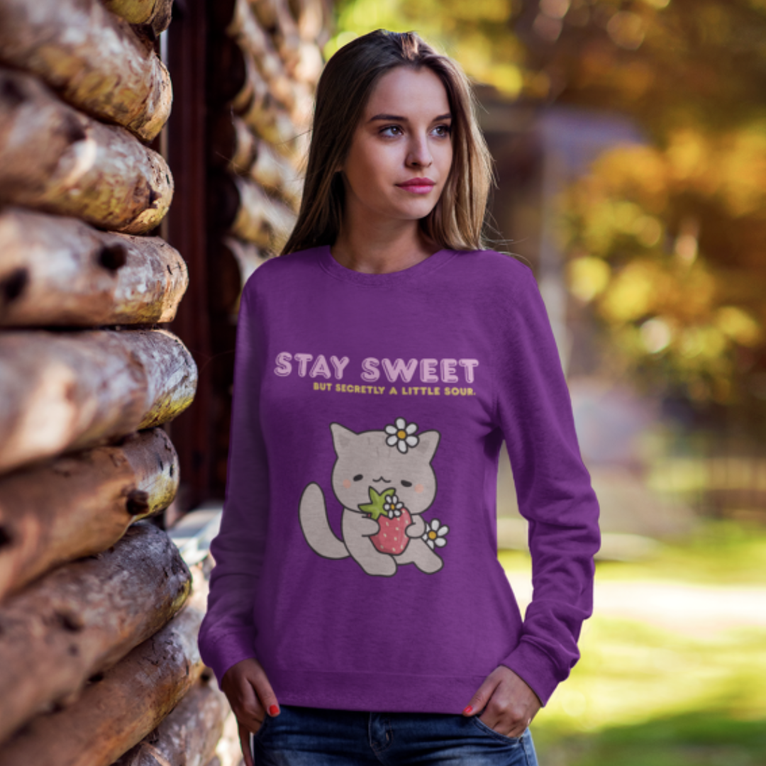 π Sweater Stay Sweet (but secretly a little sour) β Cat Edition