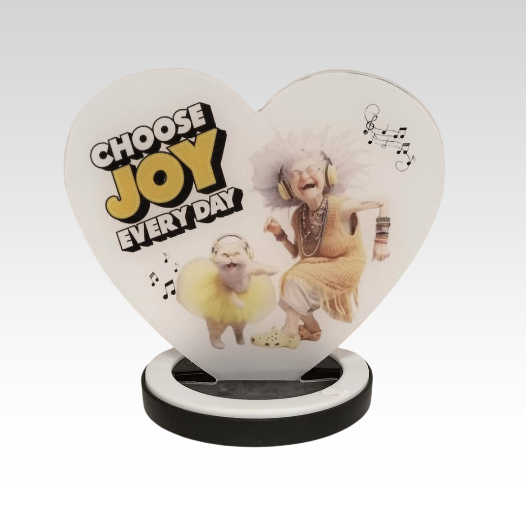 Hartvormig Choose Joy