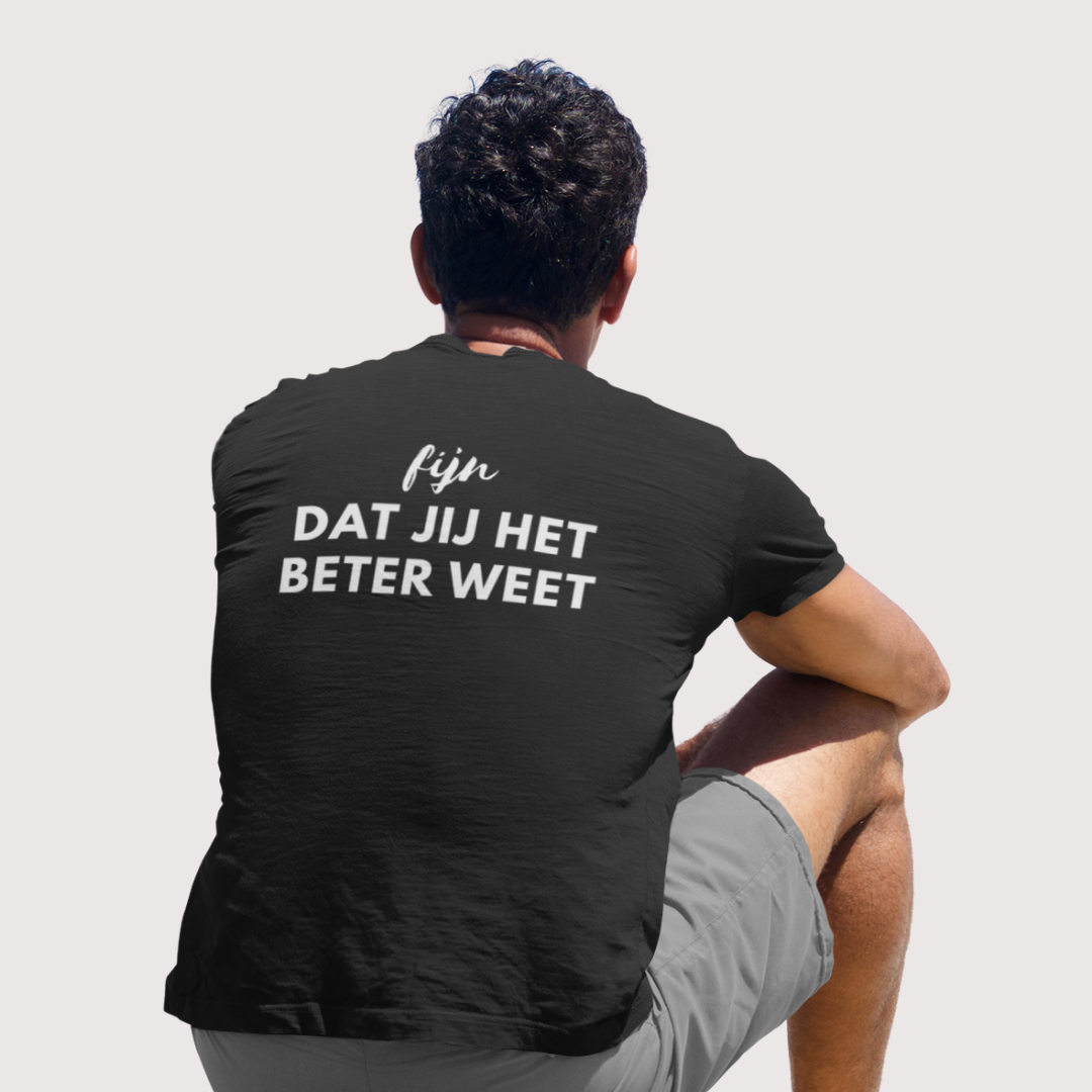 Fijn dat jij het weet