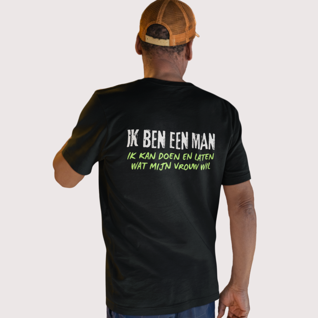 Ik ben een man