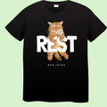 Rest and Relax – Relaxte Kat T-shirt