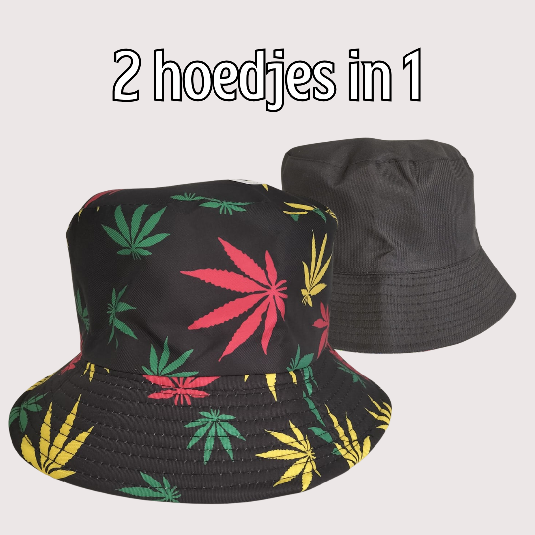Hoedje 2 in 1 Weed