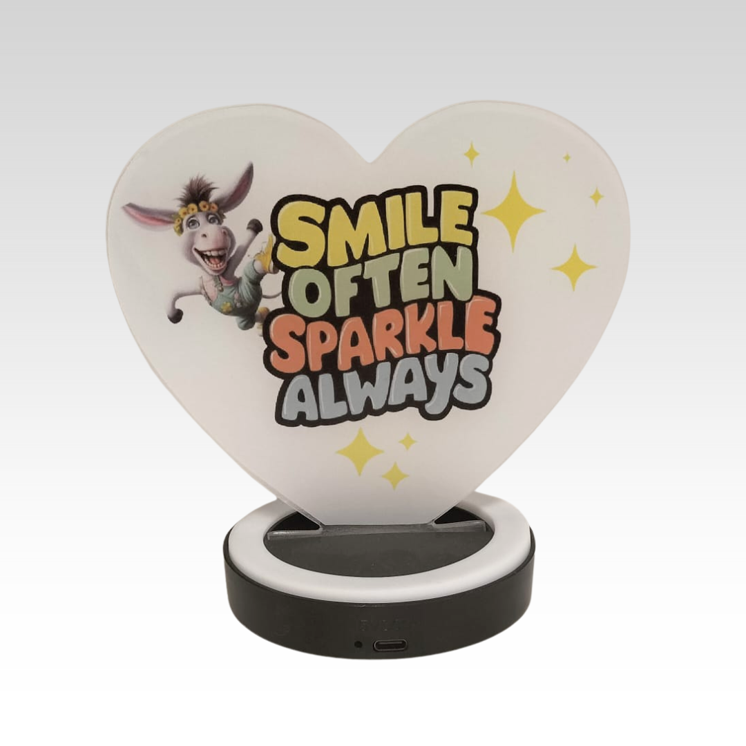 Hartvormig LED-lampje Smile Often