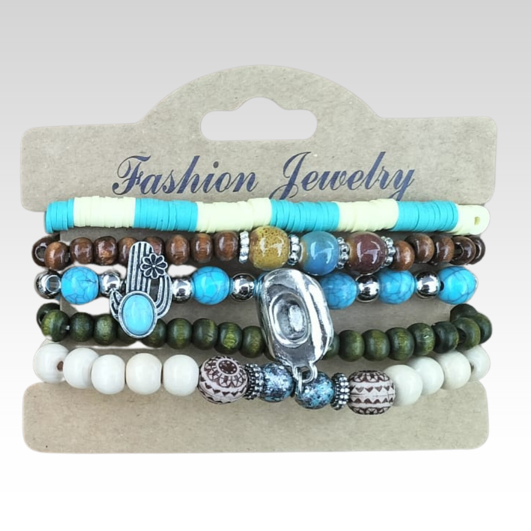Set Kralen armbanden 10