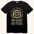 My Dart Technique Is Top Secret – Vintage Darts T-shirt