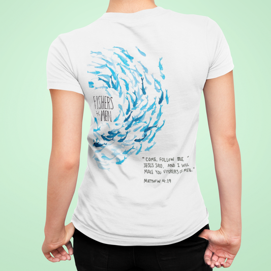 Fishers of Men T-shirt – Faithwear Achterkant