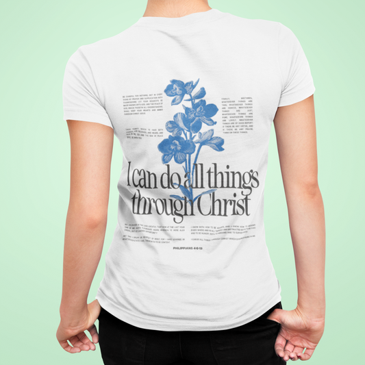 I Can Do All Things T-shirt – Faithwear