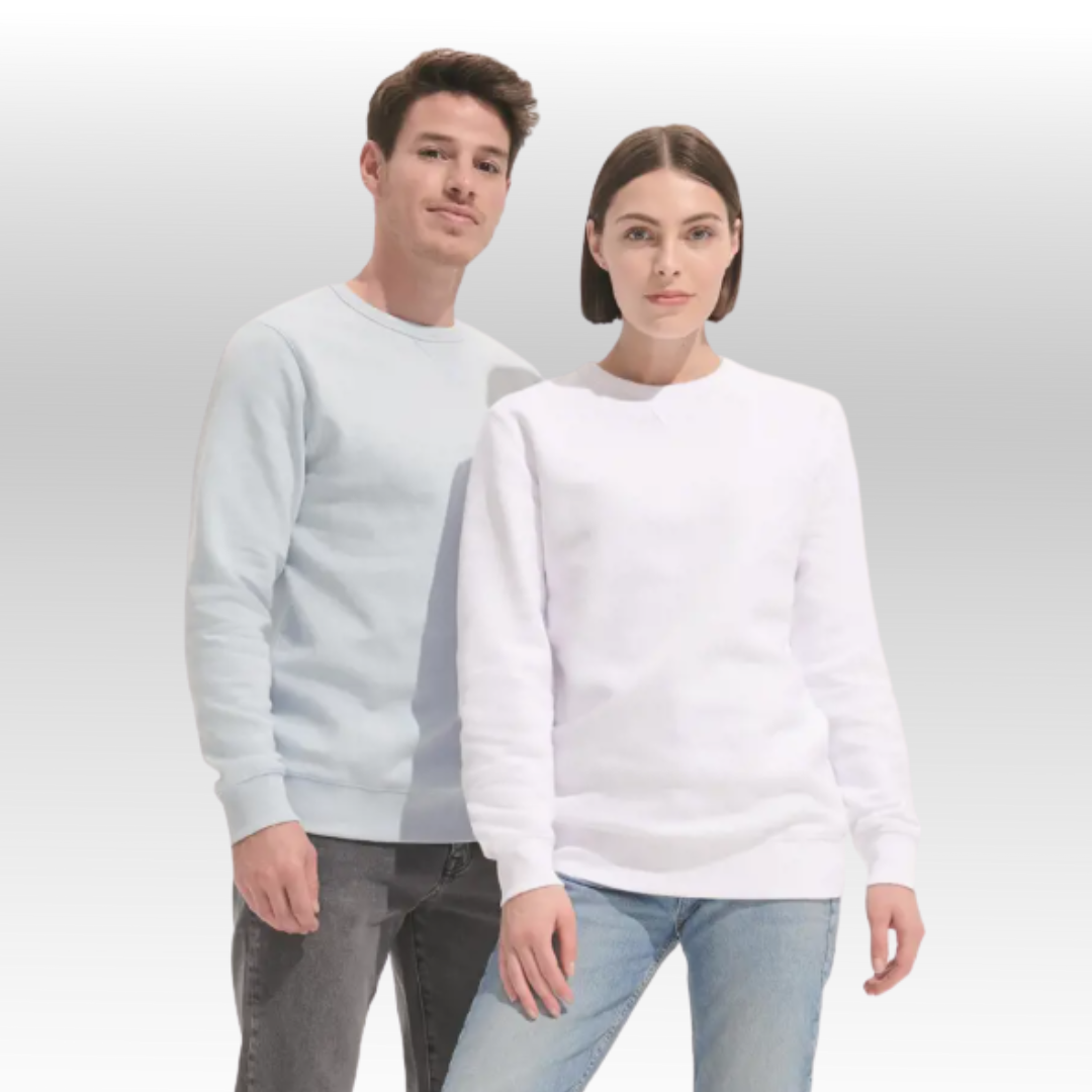 Sweatshirt met ronde hals
