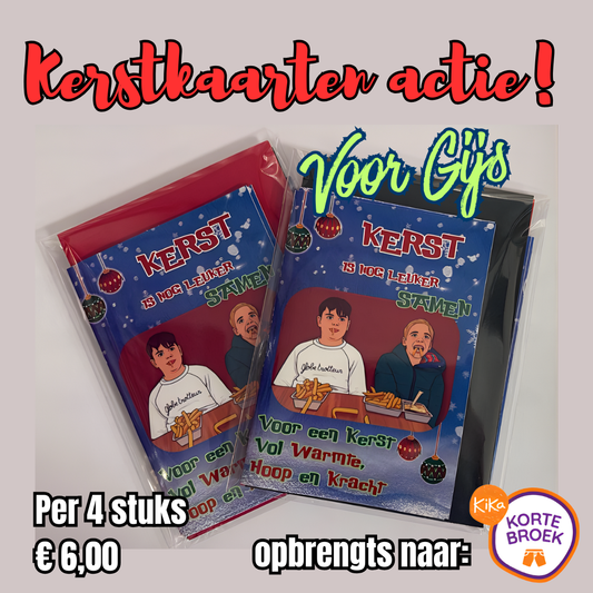Kerstkaarten voor Gijs