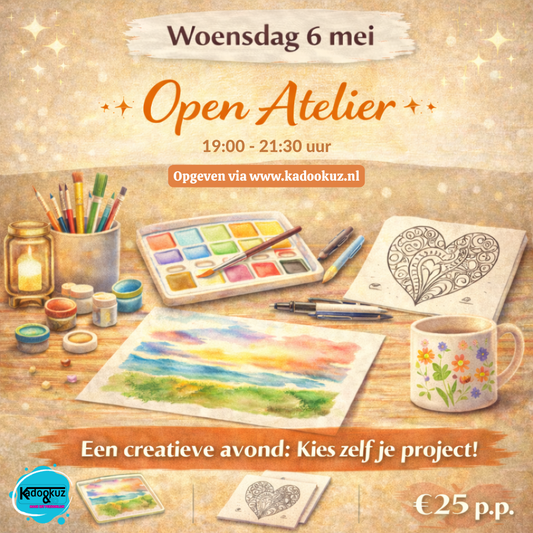 Woensdag 6 mei – Open Atelier